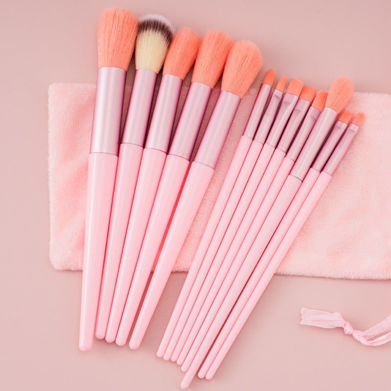 13Pcs Makeup Brush Set Foundation Blush & Eyeshadow Tools
