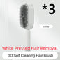 self-cleaning hair brush for women