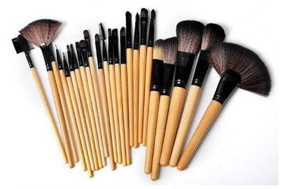 24 piece professional makeup brush set