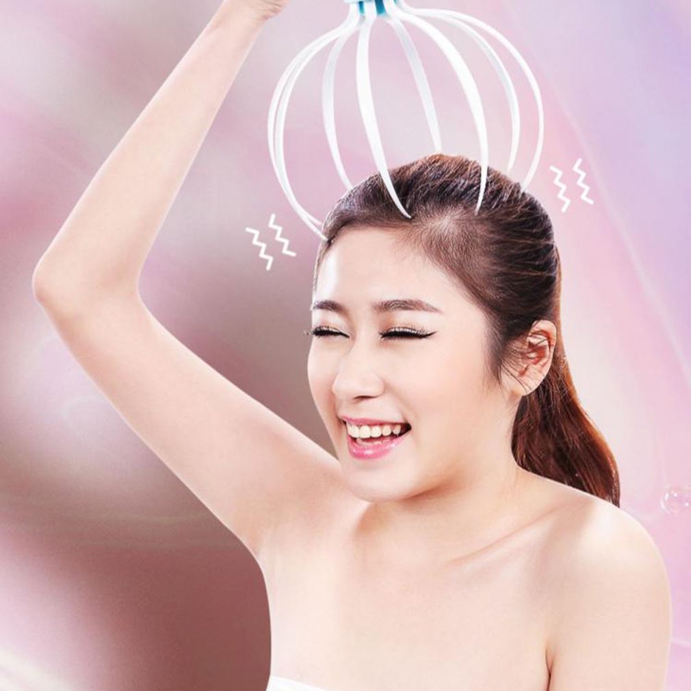 Electric Head Massager Eight-Claw Scalp Vibration Massage