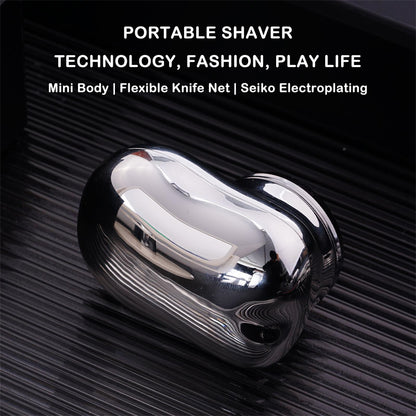 Mini Portable Electric Shaver USB Rechargeable Wet & Dry