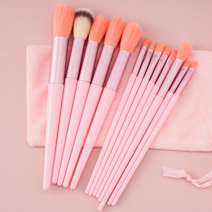 13Pcs Makeup Brush Set Foundation Blush & Eyeshadow Tools