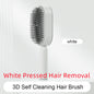 self-cleaning hair brush for women