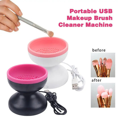 electric makeup brush cleaner