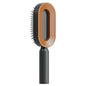 self-cleaning hair brush