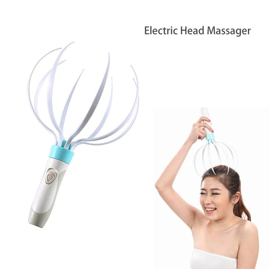Electric Head Massager Eight-Claw Scalp Vibration Massage