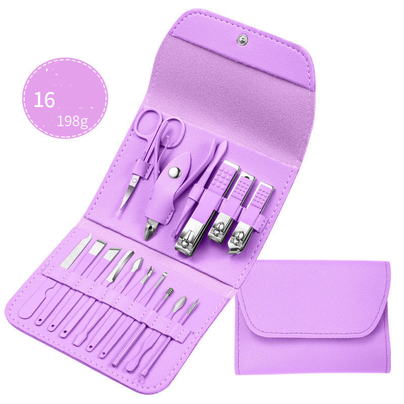 Professional Nail Clippers Set  Scissors Pliers Pedicure Kit