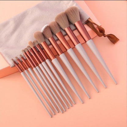 13Pcs Makeup Brush Set Foundation Blush & Eyeshadow Tools