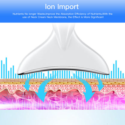 microcurrent neck beauty device
